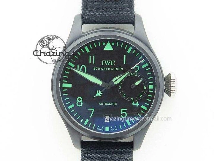 MIROTIME 0515 SunProtective Big Pilot Real PR IW500910 “Patrouille Suisse” ZF 1:1 Best Edition On Gray Nylon Strap 7278
